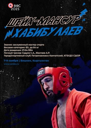 ПРЕЗЕНТАЦИЯ СБОРНОЙ РОССИИ НА ЧЕМПИОНАТ МИРА 2025 (мужчины, боевое самбо)