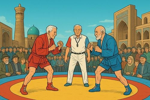 В Бухаре сегодня стартует Чемпионат мира по самбо среди мастеров