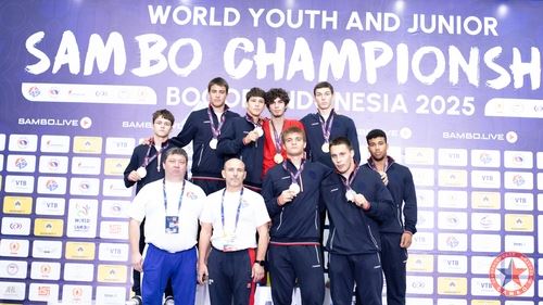 Общекомандный зачёт Первенства Мира по самбо 2025