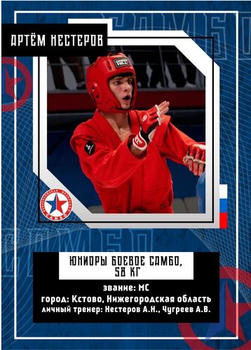 ПРЕЗЕНТАЦИЯ СБОРНОЙ РОССИИ НА ПЕРВЕНСТВО МИРА (юниоры, боевое самбо)