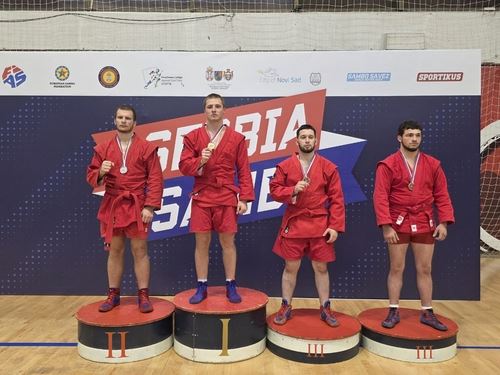 Результаты первого дня Кубка Европы по самбо среди студентов