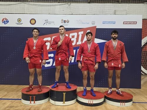 Результаты первого дня Кубка Европы по самбо среди студентов