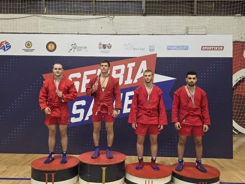 Результаты первого дня Кубка Европы по самбо среди студентов