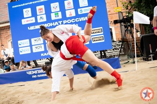 Определились пары финалистов Чемпионата России по пляжному самбо