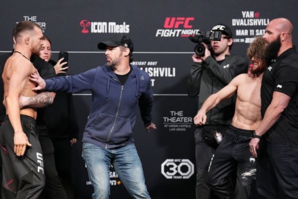 Петр Ян Мераб Двалишвили взаимоотношения, трэш-ток, турнир UFC 323, что говорили друг другу